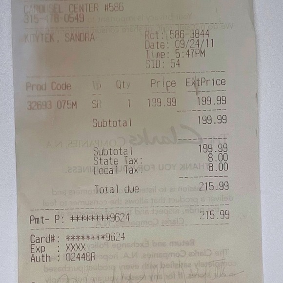 Clarks Mascarpone Cafe Black Leather Moto Ankle Boots 32693 Women 7.5 M - Picture 3 of 10